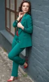 Женский брючный костюм GREEN